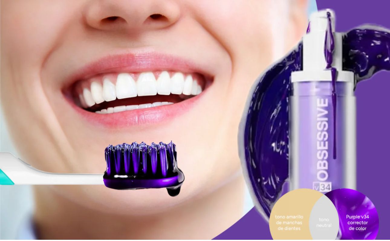ESPUMA BLANQUEADORA DE DIENTES: OBSESSIVE