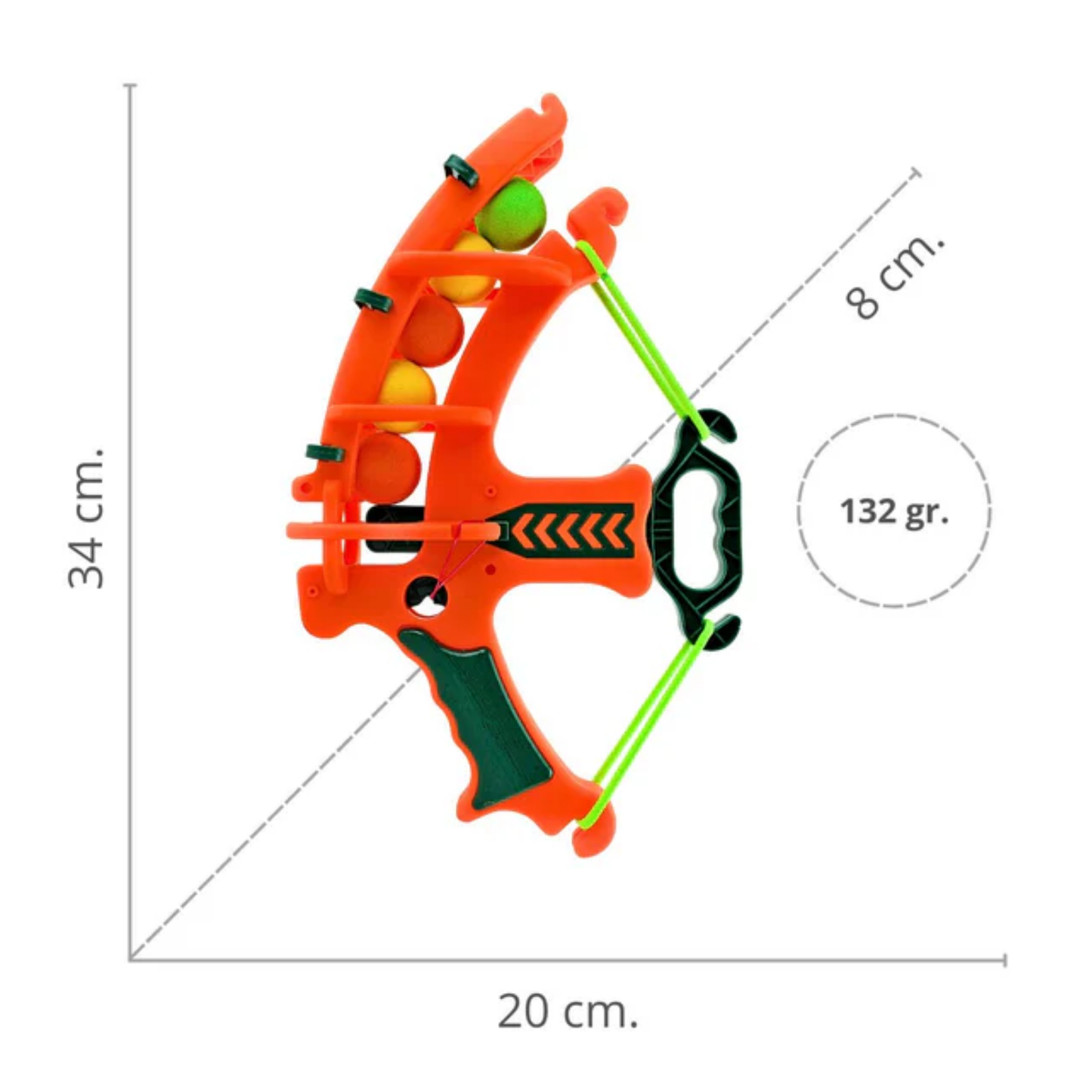 ARCO LANZADOR DE BOLAS