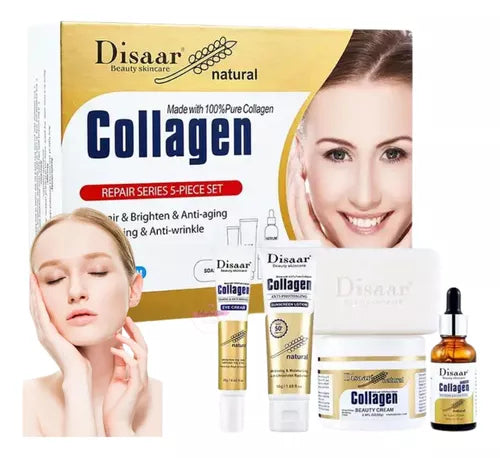 Kit 5 Piezas CollaGlow™ — Belleza que Rejuvenece