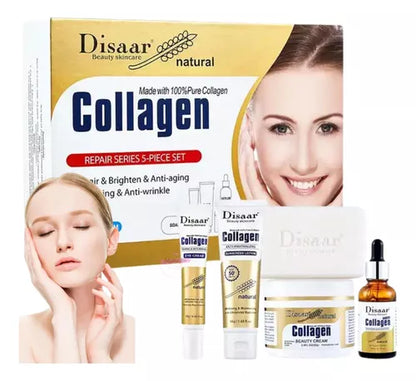 Kit 5 Piezas CollaGlow™ — Belleza que Rejuvenece