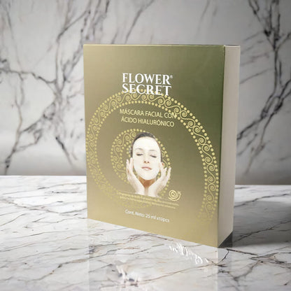 MASCARA FACIAL CON ÁCIDO HIALURÓNICO