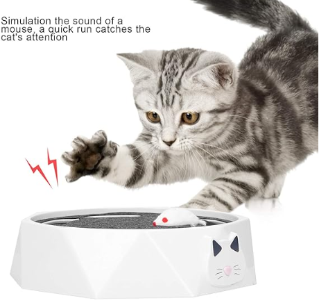 NUEVO JUGUETE TOCADISCOS ELECTRICO PARA GATOS