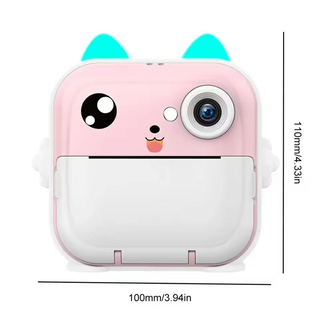 CÁMARA INSTANTÁNEA PARA NIÑOS + 5 ROLLOS DE P