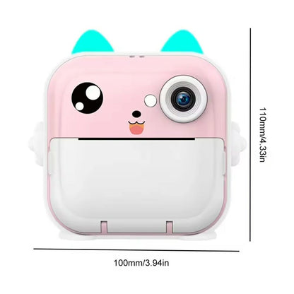 CÁMARA INSTANTÁNEA PARA NIÑOS + 5 ROLLOS DE P