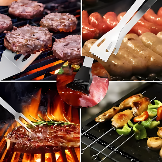 NUEVO KIT PORTÁTIL MINI PARRILLA PLEGABLE + 1