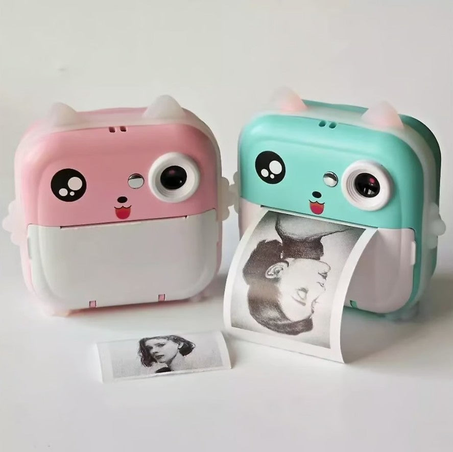 CÁMARA INSTANTÁNEA PARA NIÑOS + 5 ROLLOS DE P