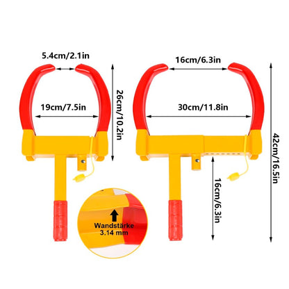 CERRADURA DE TENAZA ANTIRROBO PARA RUEDA