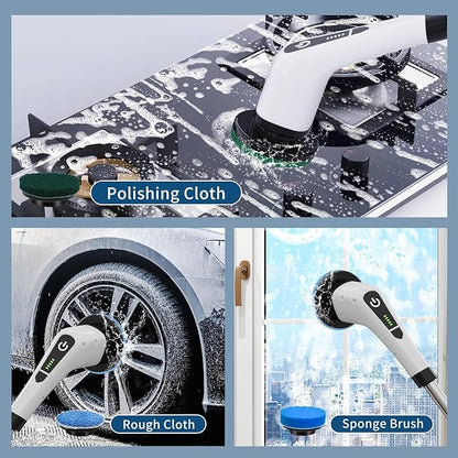 NUEVO CEPILLO DE LIMPIEZA ELÉCTRICO 7 EN 1