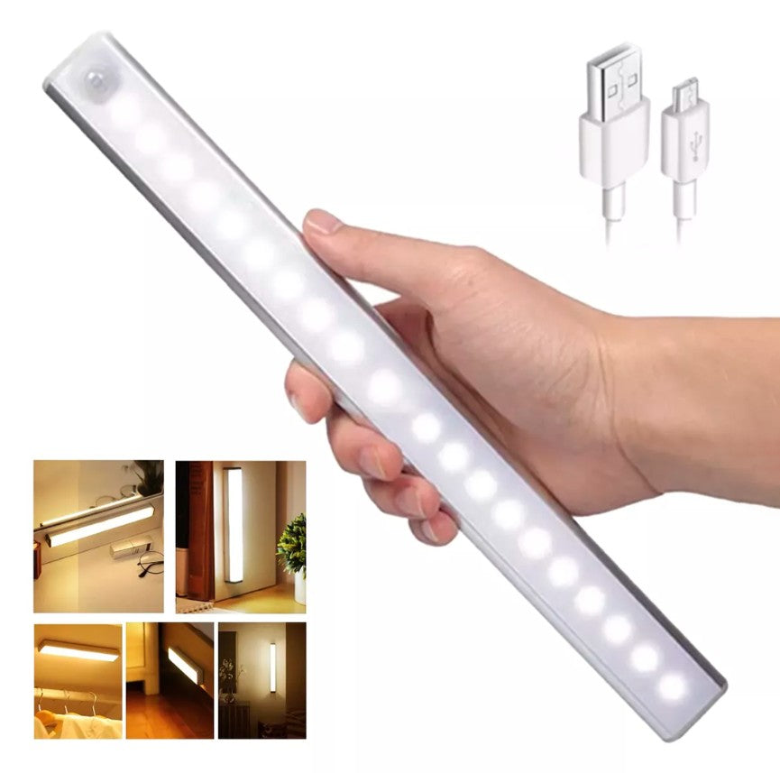 BARRA DE LUZ LED CON SENSOR MOVIMIENTO