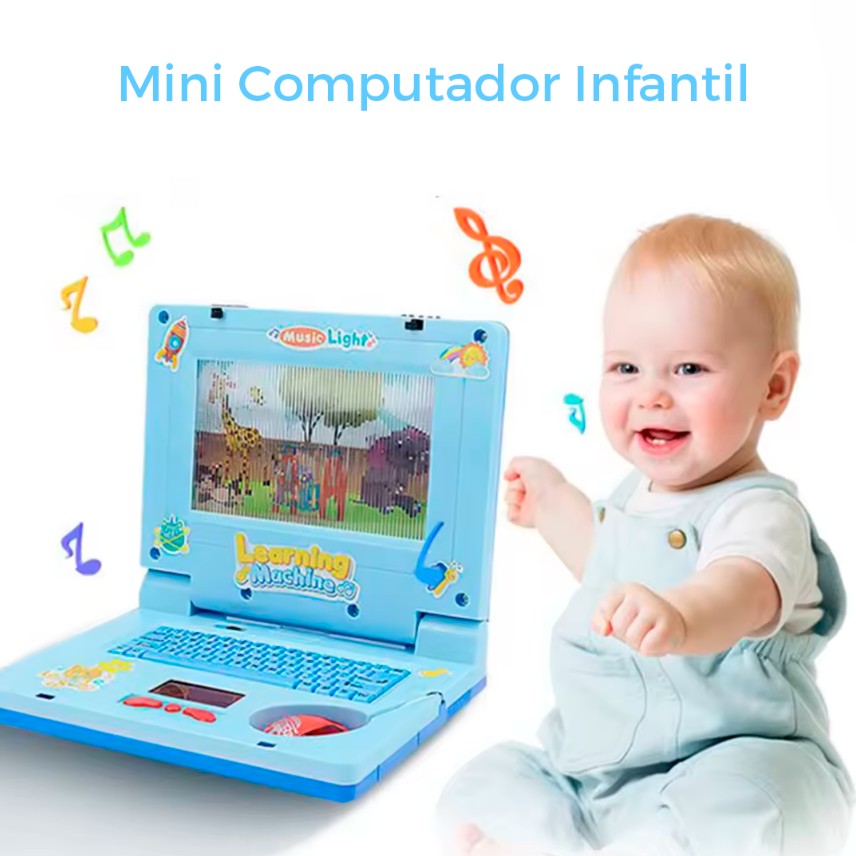 MINI COMPUTADORA PORTÁTIL PARA NIÑOS