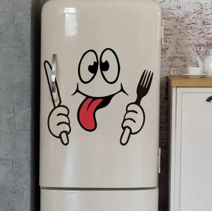 PEGATINAS PARA NEVERA DE CARITAS ANIMADAS