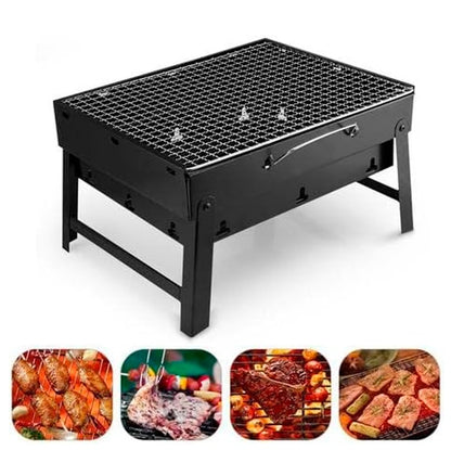 NUEVO KIT PORTÁTIL MINI PARRILLA PLEGABLE + 1