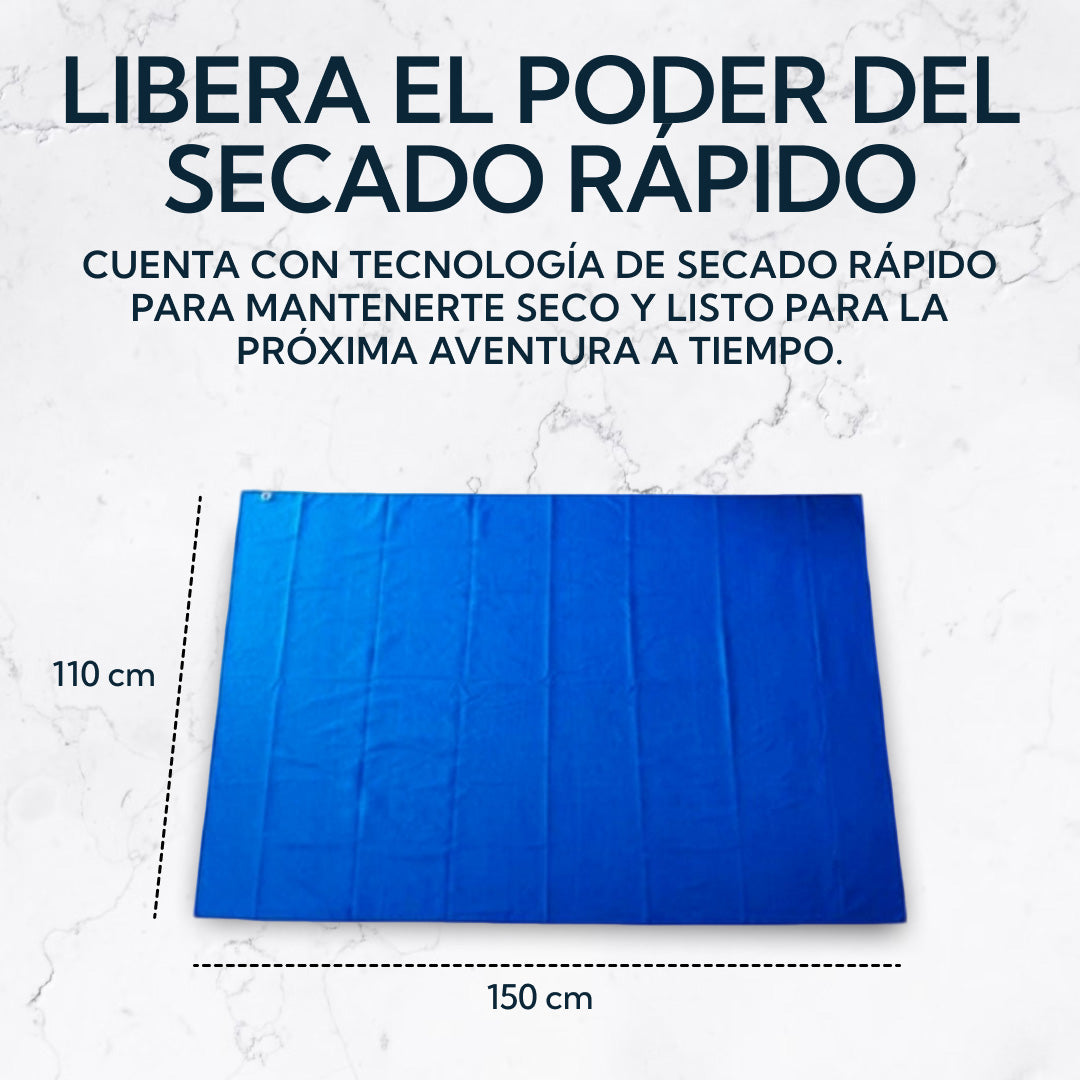 TOALLA MICROFIBRA XL SUEDE