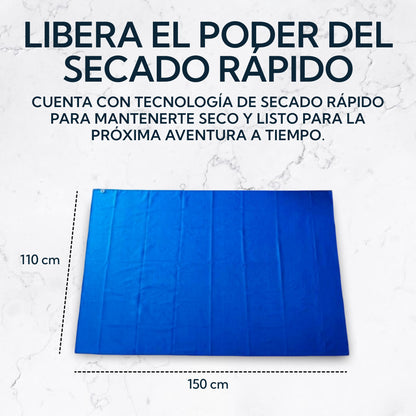 TOALLA MICROFIBRA XL SUEDE