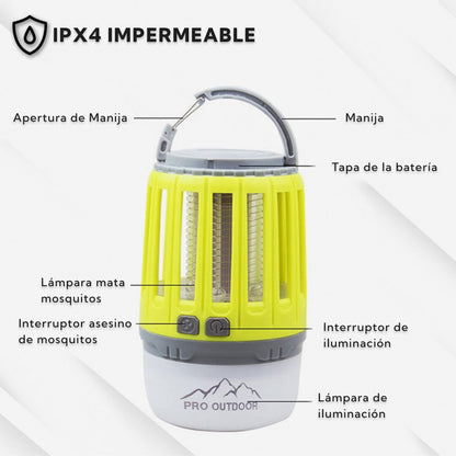 LAMPARA LED ANTIMOSQUITOS