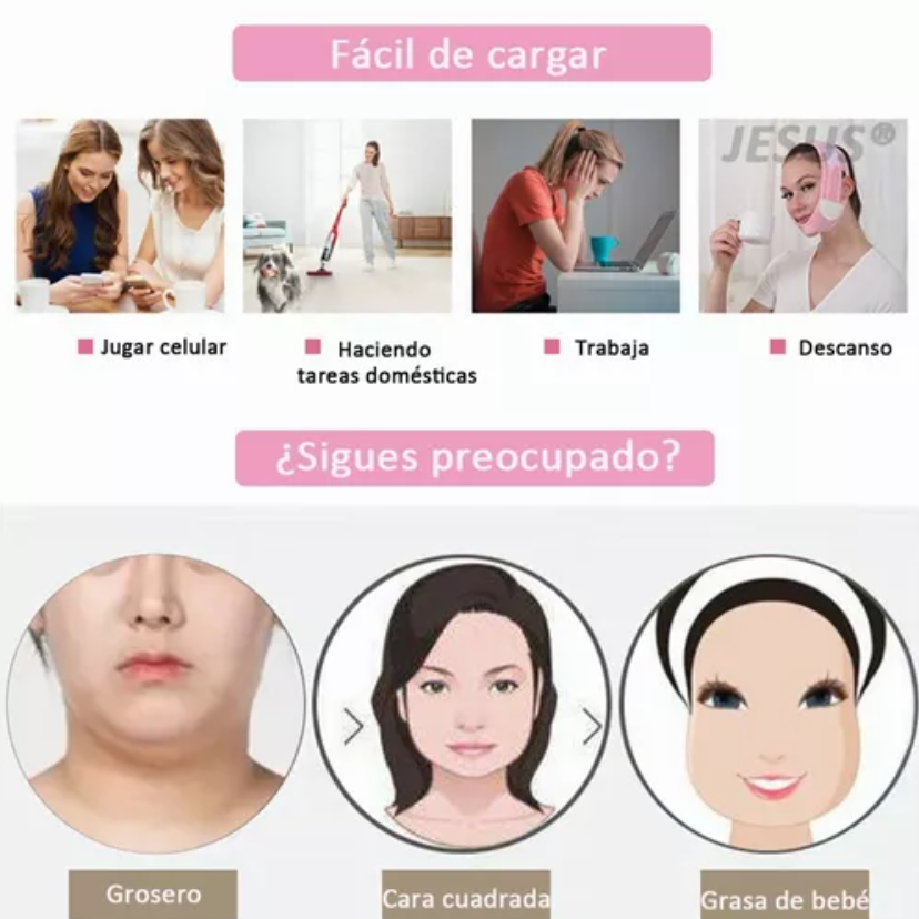 NUEVA FAJA LIFTING FACIAL BICHECTOMIA DOBLE
