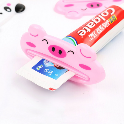 EXPRIMIDOR DE PASTA DE DIENTES DE SILICONA X4