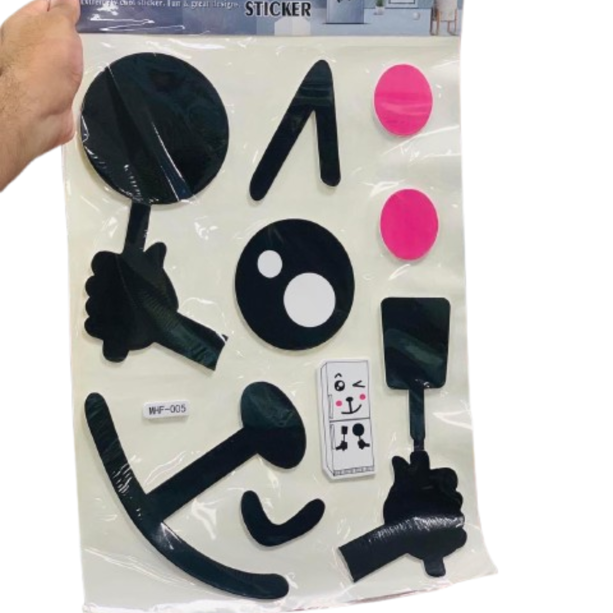 PEGATINAS PARA NEVERA DE CARITAS ANIMADAS