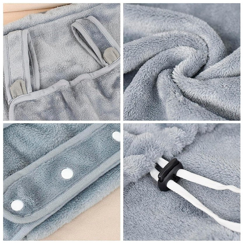 FRAZADA DELANTAL PARA MASCOTAS