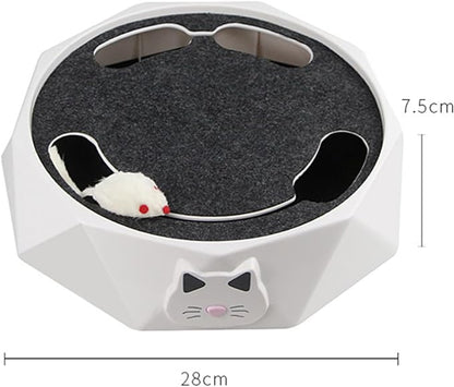 NUEVO JUGUETE TOCADISCOS ELECTRICO PARA GATOS