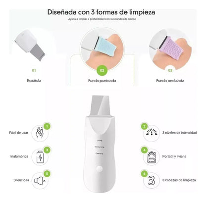 LIMPIADOR ULTRASÓNICO FACIAL